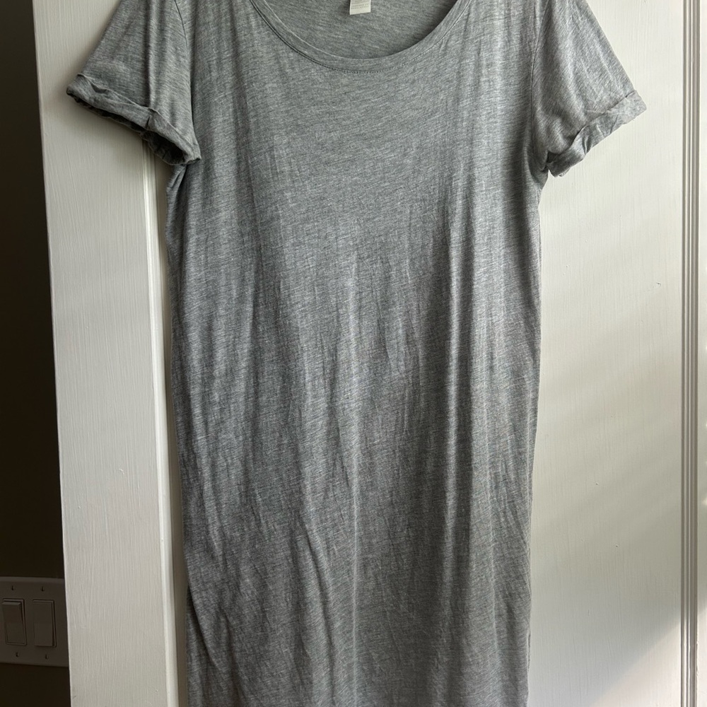 H&M Gray TShirt Dress